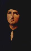 Pietro Perugino Portrait of a young man oil painting
